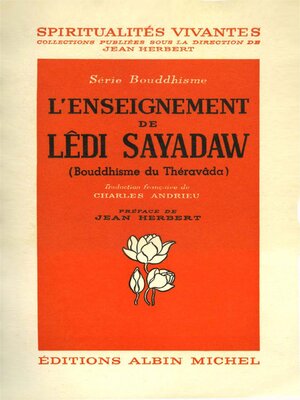 cover image of L'Enseignement de Lêdi Sayadaw